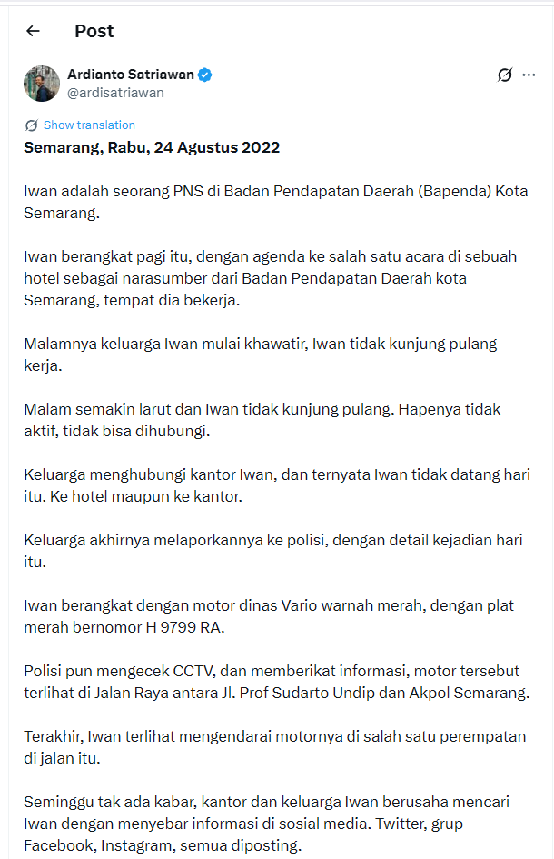 Jangan Percaya Senyum Pejabat